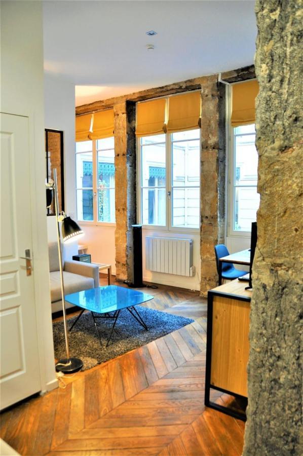 Le Bleu Hypercentre Presque Ile Apartment Лион Екстериор снимка