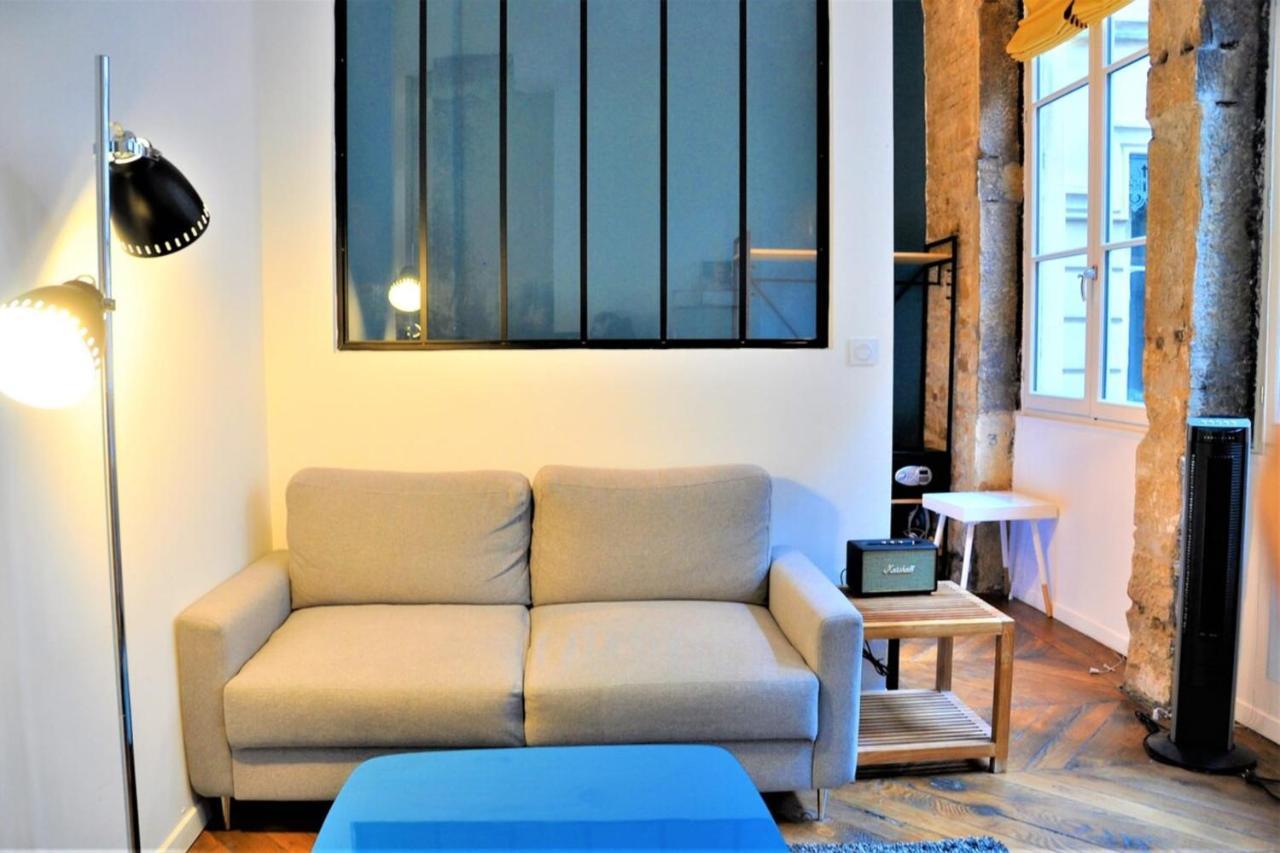 Le Bleu Hypercentre Presque Ile Apartment Лион Екстериор снимка