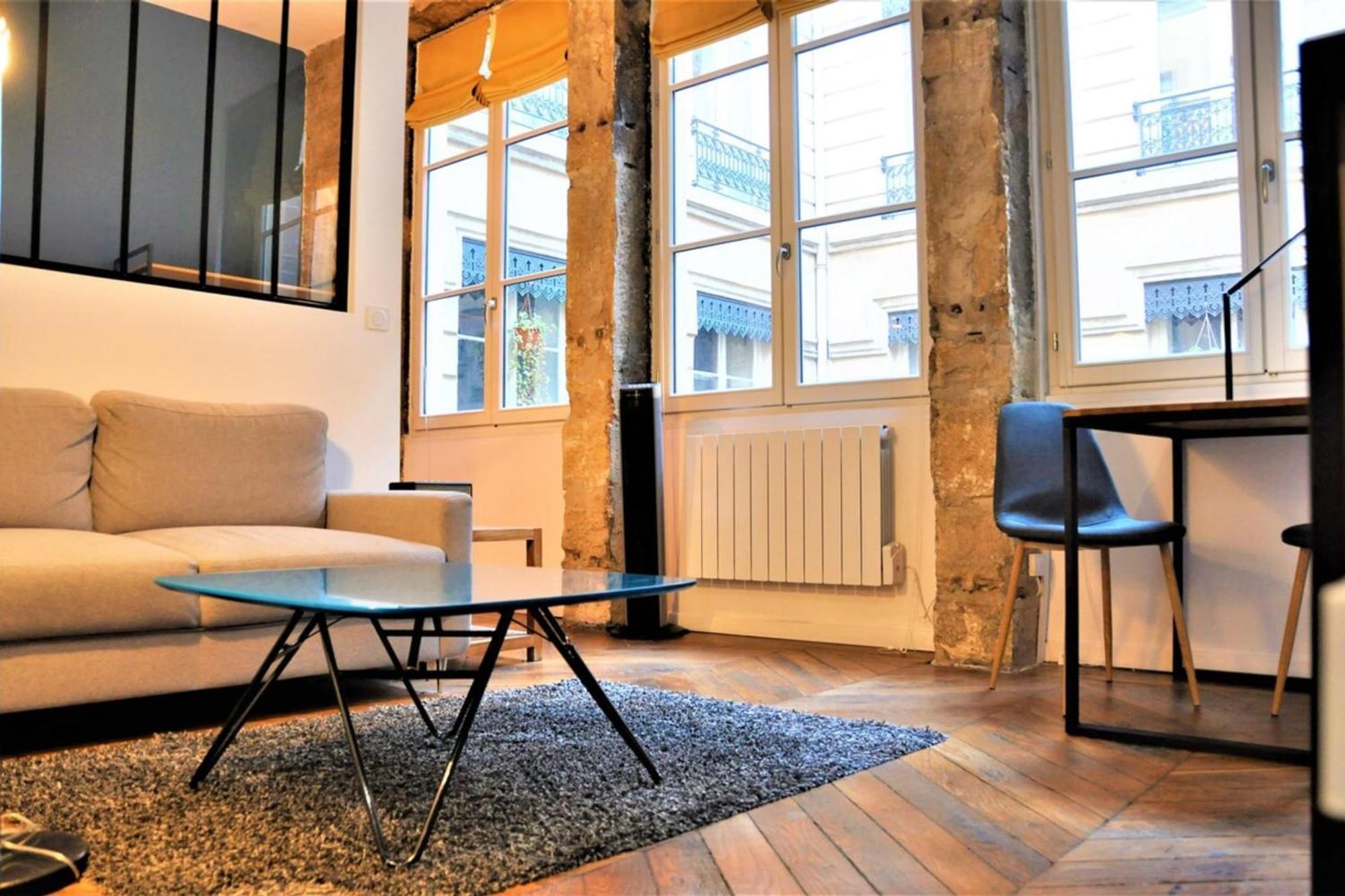 Le Bleu Hypercentre Presque Ile Apartment Лион Екстериор снимка